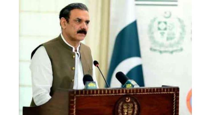 Chairman Senate called on Asim Bajwa to discuss ongoing CPEC projects
