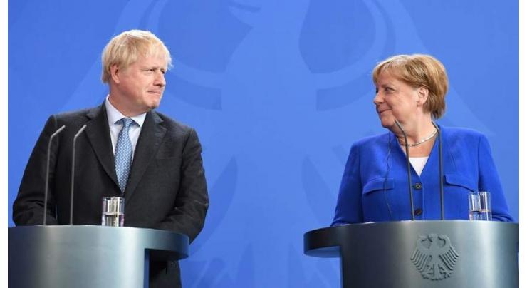 UK's Johnson to host Germany's Merkel on July 2
