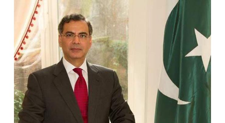Pakistan HC in UK, Secretary of State for Wales discuss promotion of trade, investment ties
