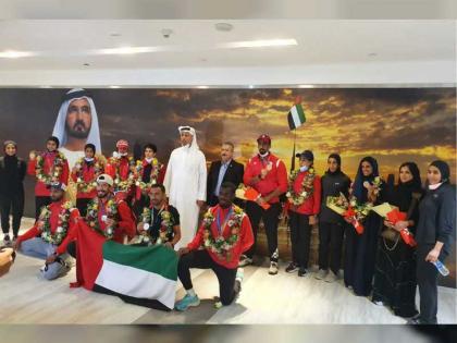 15 ميدالية ملونة لمنتخب الإمارات في البطولة العربية للرماية