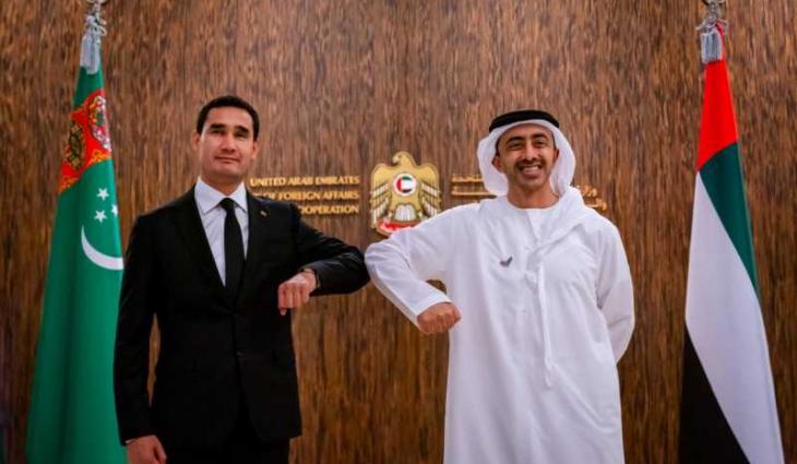 Abdullah bin Zayed, Deputy Prime Minister of Turkmenistan review bilateral relations