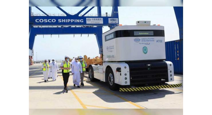 CSP Abu Dhabi Terminal, Khalifa Port implement region’s first autonomous port truck system