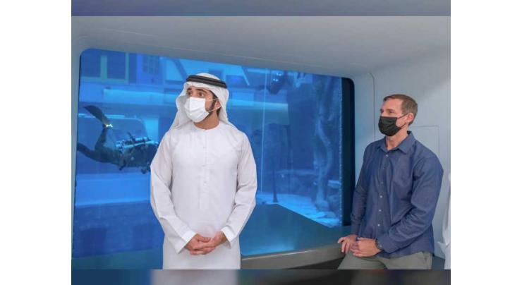 Hamdan bin Mohammed opens Deep Dive Dubai, home of the world’s deepest swimming pool for diving