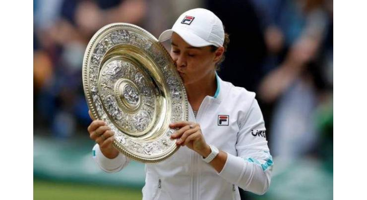 Barty wins first Wimbledon title on Cawley anniversary
