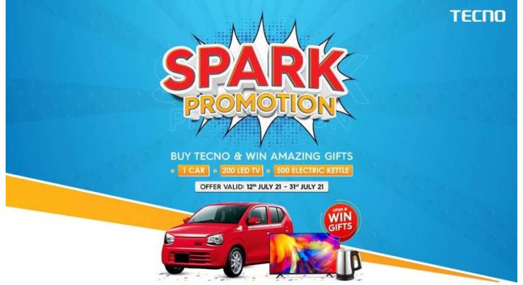 Win a CAR with TECNO Spark Promotion