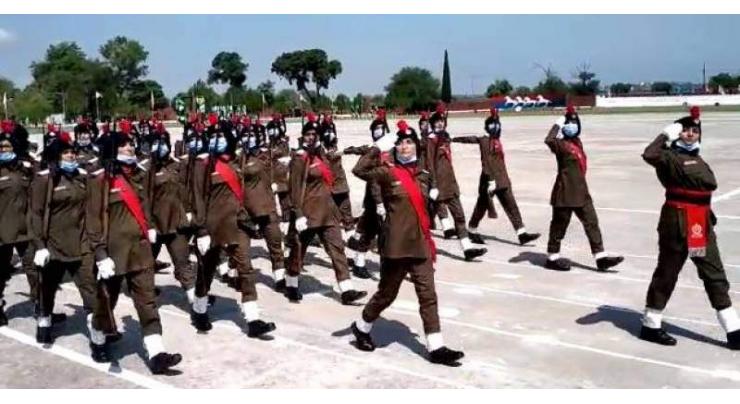 Over 300 ladies constables pass out from Sihala Training College
