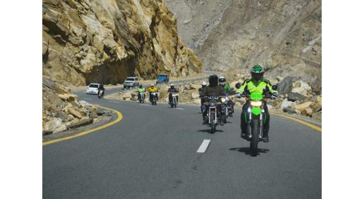 Bikers return to Multan after 12-day tour to Khunjrab Pass
