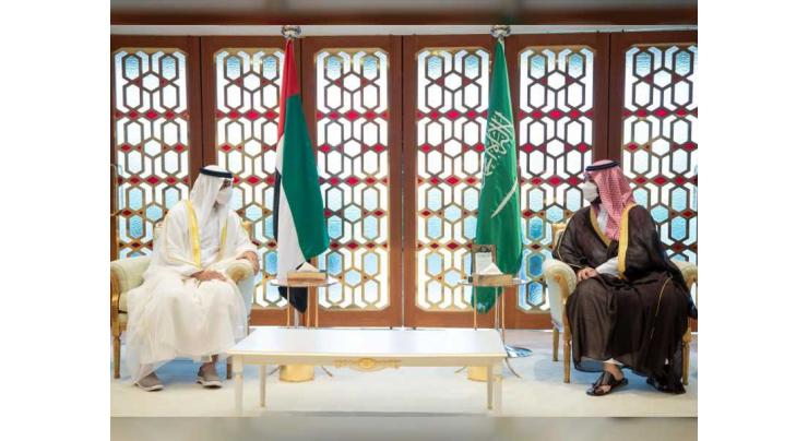 Mohamed bin Zayed, Saudi Crown Prince discuss bilateral ties and regional issues