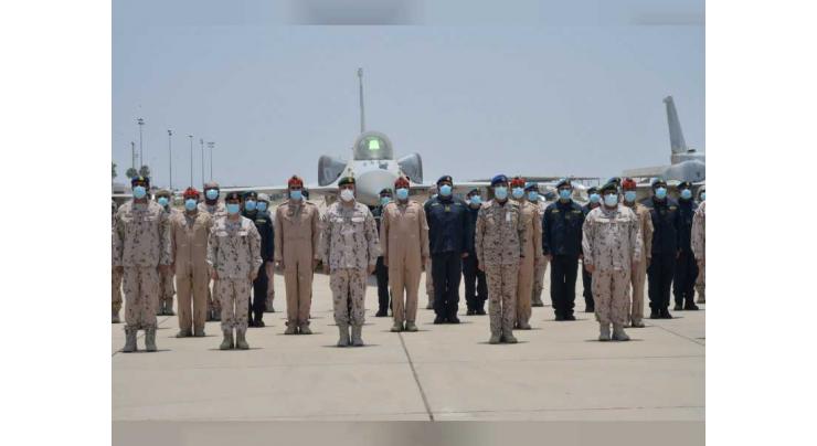 Senior military commanders congratulate UAE Armed Forces units in Saudi Arabia on Eid Al Adha