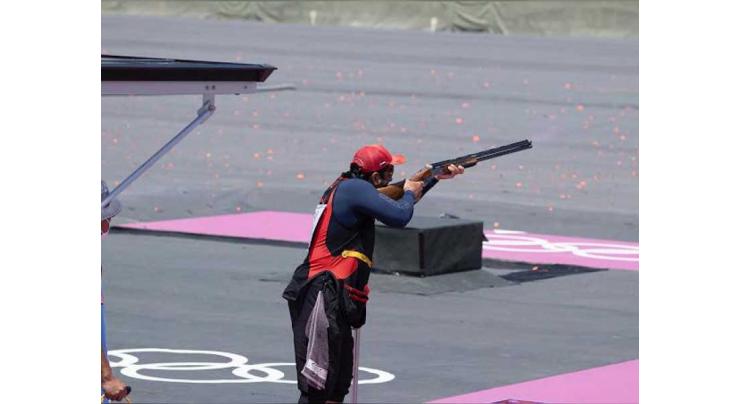 Bin Futais scores 70 points on first day of Tokyo Olympic Games&#039; skeet competition