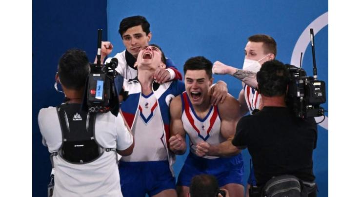 Nagornyy's Russian 'typhoon' storms to gymnastics team gold
