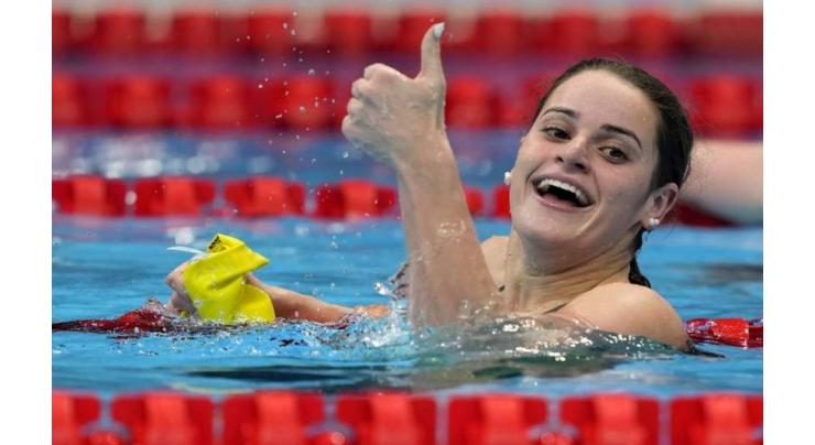 McKeown pays tribute to late father after winning backstroke gold in Tokyo
