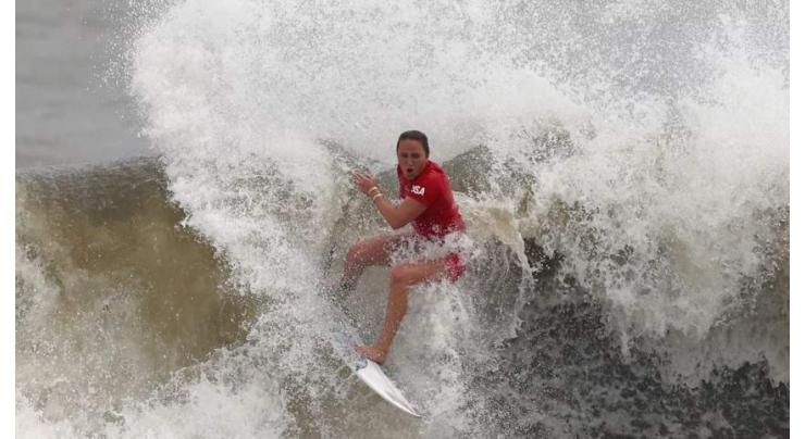 Carissa Moore From US Wins Olympic Gold Medal in Women's Surfing at Tokyo Games