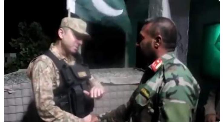 46 Afghan soldiers including five officers amicably returned to Kabul