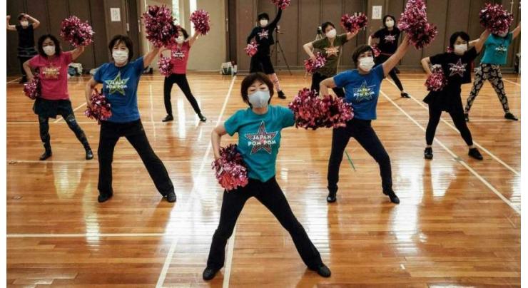 Pompom girls: Japan seniors find joy in cheerleading
