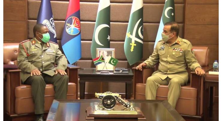 South Africa National Defence Force Chief calls on CJCSC
