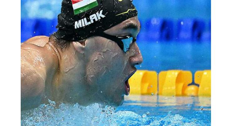 Hungary's Milak wins men's Olympic 200m butterfly gold
