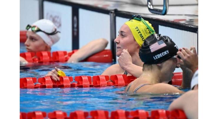 Exhausted Titmus seizes Ledecky's Olympic 200m crown
