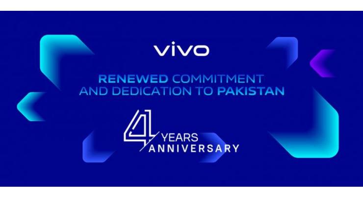 vivo Marks 4th Anniversary with Renewed Commitment and Dedication to Pakistan
