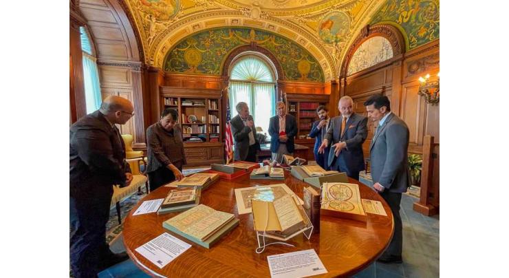 Sharjah Book Authority delegation visits US Library of Congress