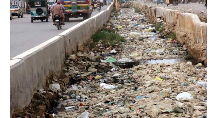 WSSP cleaned 155 km drains in Peshawar before monsoon
