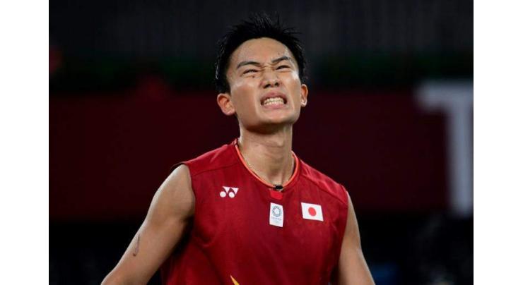 Badminton number one Momota out of Olympics after moment of 'weakness'
