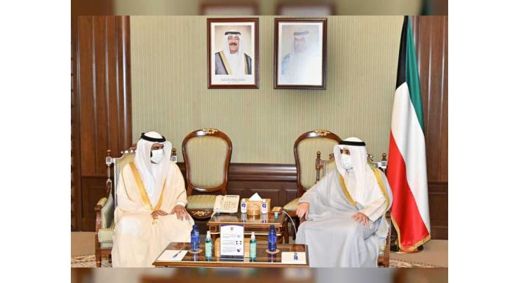 Kuwaiti Minister of Foreign Affairs receives FNC delegation