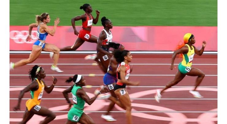Fraser-Pryce, Thompson-Herah into 100m Olympic final
