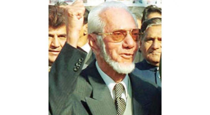 Ex AJK President Ghazi e Millat Sardar Ibrahim Khan remembered on his,18th death anniversary
