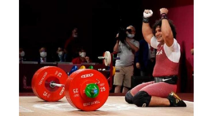 Weightlifter El-Bakh wins Qatar's first Olympic gold

