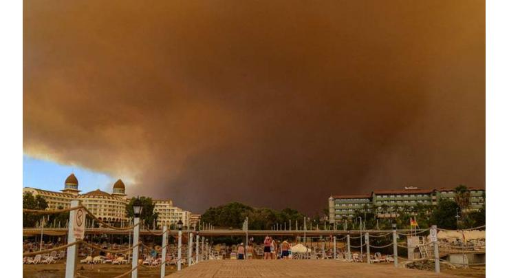 Three Hotels Evacuated in Turkey's Bodrum Over Wildfires - Mayor