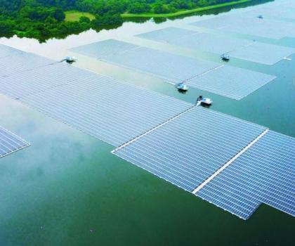Singapore unveils one of world's biggest floating solar farms