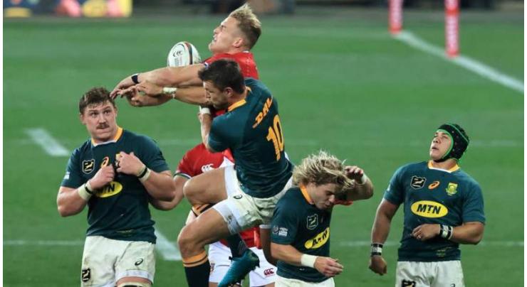 Springboks beat Lions 27-9 to level series ahead of final Test
