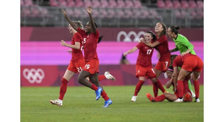 Olympics: Women's football results
