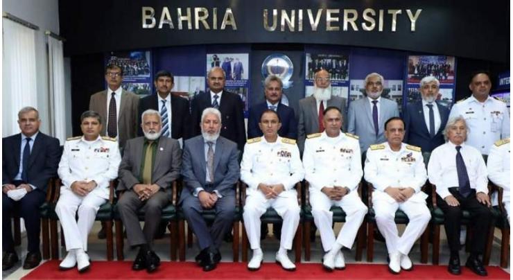 Naval chief lauds BU for students grooming via academic teachings, social values
