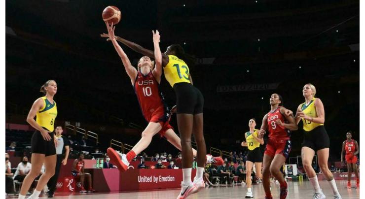 USA crush Australia to set up Serbia Olympic women's basketball semi
