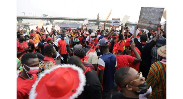 Ghana's #FixTheCountry protesters take to streets
