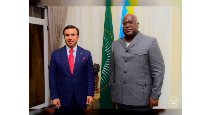 President of Congo receives UAE candidate for INTERPOL presidency