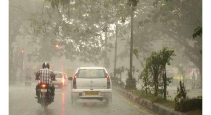 Rain-wind-thundershower forecast in Islamabad, KP, Kashmir, GB & upper/central Punjab
