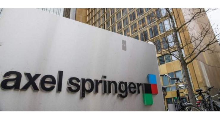 Germany's Axel Springer signs deal to acquire Politico
