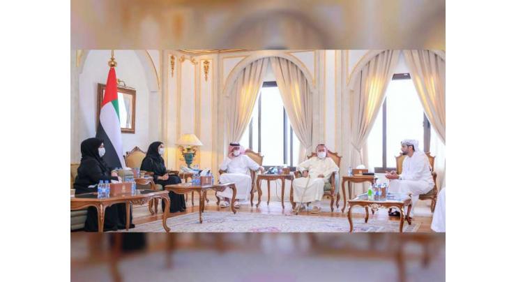 Ammar Al Nuaimi briefed about achievements of Ministry of Community Development