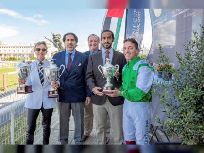 المهر آريون  يتوج بلقب كأس رئيس الدولة للخيول العربية الأصيلة في بلجيكا