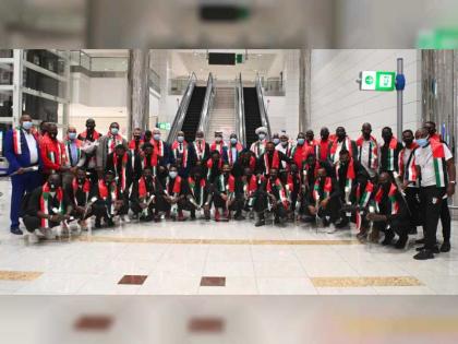 منتخب السودان لكرة القدم يصل إلى الإمارات ويلتقي النيجر وديا غدا