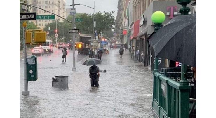 New York declares state of emergency as heavy rains wreak havoc
