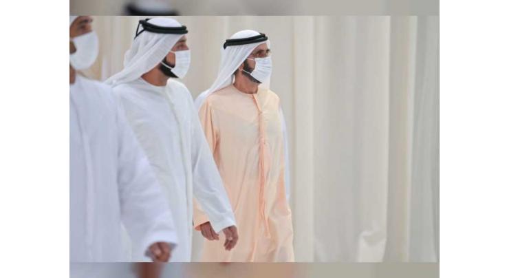 Mohammed bin Rashid receives Shabab Al Ahli Football Club
