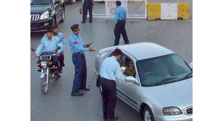 CTP Rawalpindi impose fine on 15,005 vehicles for wrong parking
