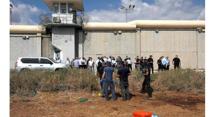 6 Palestinians escape high-security Israeli prison through a tunnel