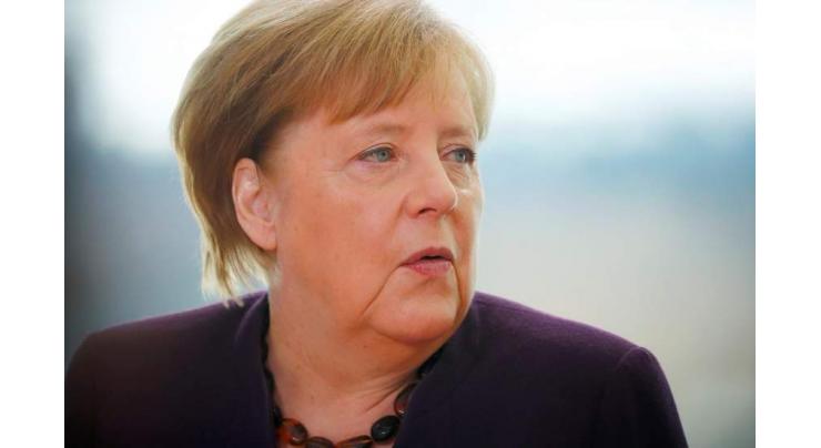 Germany's Merkel backs Laschet as party lags in polls
