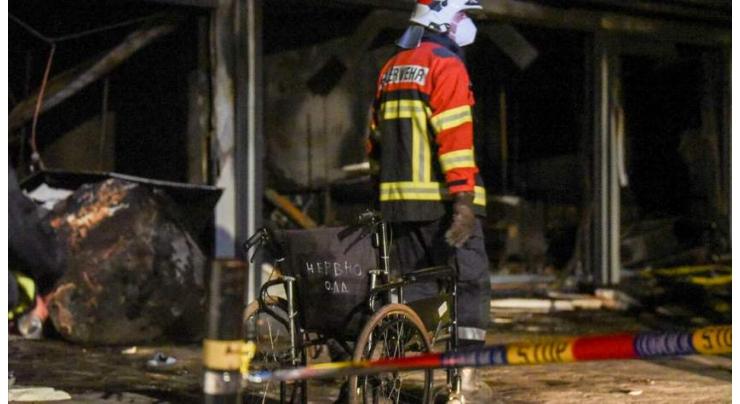 14 dead in fire at Covid hospital in North Macedonia
