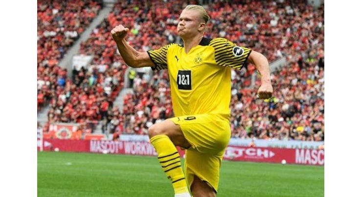 'World-class' Haaland nets twice as Dortmund win seven-goal thriller
